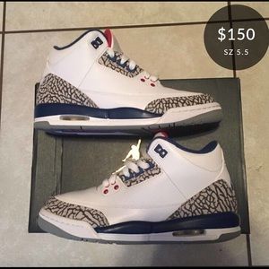 Jordan 3’s True Blues
